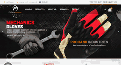 Desktop Screenshot of prohandind.com